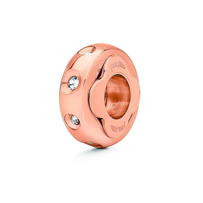 Γυναικείο Charm Folli Follie 3P13T017Rc (1cm) από Ασήμι Pink Gold