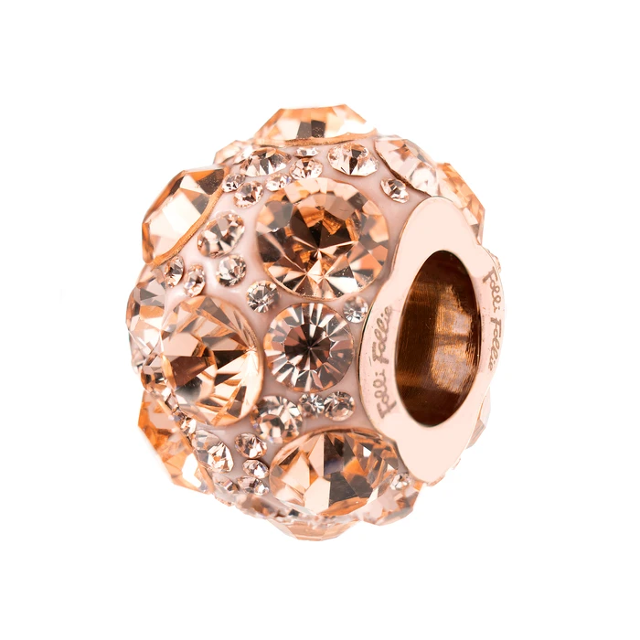 Γυναικείο Charm Folli Follie 3P13T018Rs (2cm) από Ατσάλι Pink