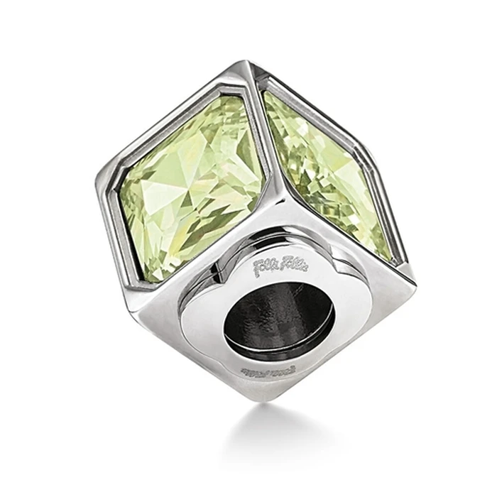 Γυναικείο Charm Folli Follie 3P16F008Ce (1cm) από Ασήμι Green