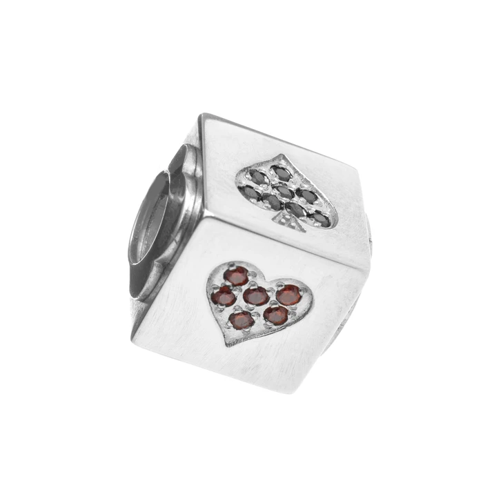 Γυναικείο Charm Folli Follie 3P16F056Kr (1cm) από Ασήμι Gray