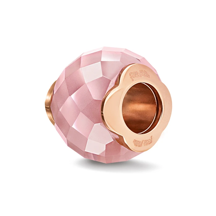 Γυναικείο Charm Folli Follie 3P16T001Rp (1cm) από Ασήμι Pink