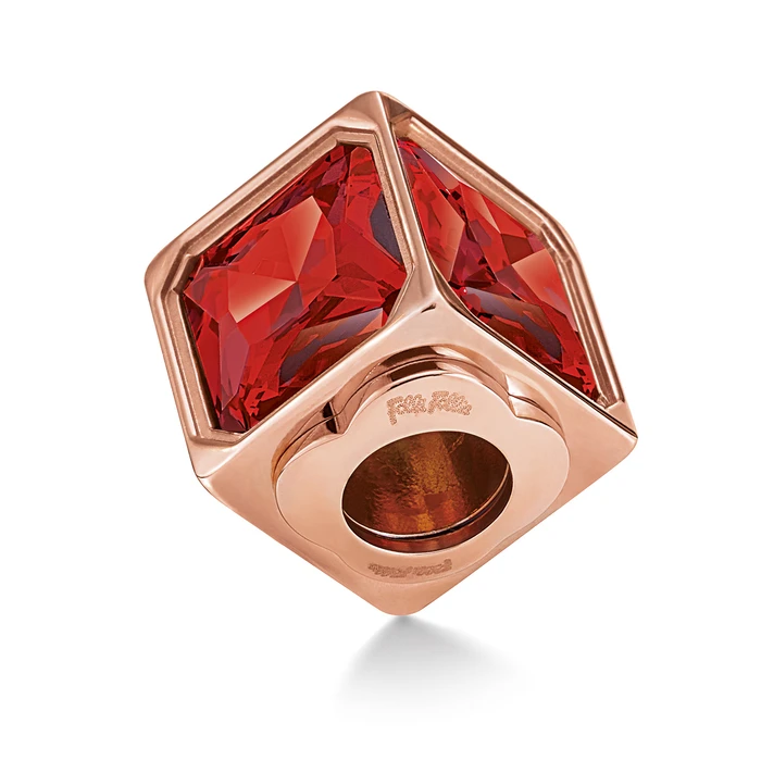 Γυναικείο Charm Folli Follie 3P16T008Rr (1cm) από Ασήμι Red