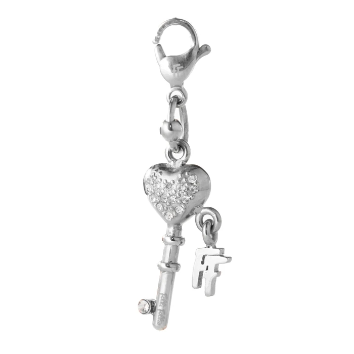 Γυναικείο Charm Folli Follie 3P1F010C (3cm) από Ασήμι Grey