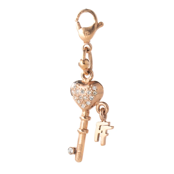 Γυναικείο Charm Folli Follie 3P1T010Rc (4cm) από Ατσάλι Pinkish