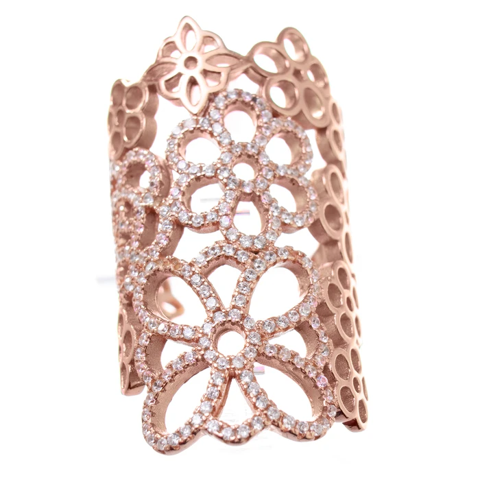 Γυναικείο Δαχτυλίδι Folli Follie 3R15S135Rc-54 (54) από Ατσάλι Pink