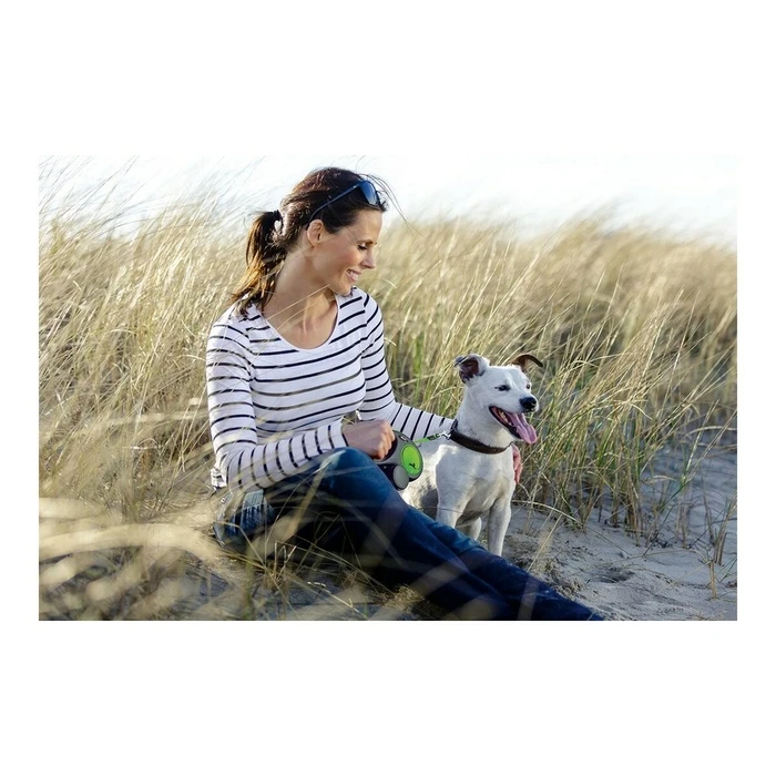 Λουρί Σκύλου Flexi New NEON 5 m Μέγεθος M Πράσινο