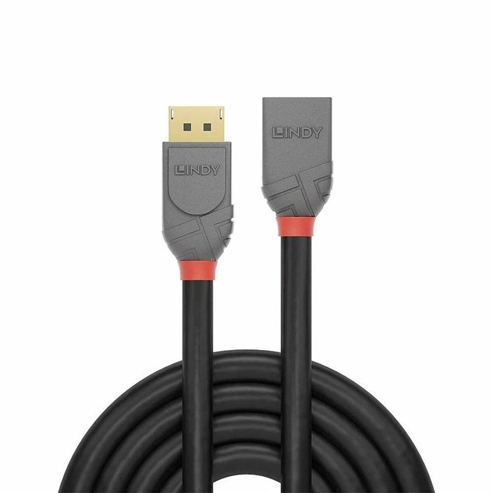 Καλώδιο DisplayPort LINDY 36497 2 m Μαύρο