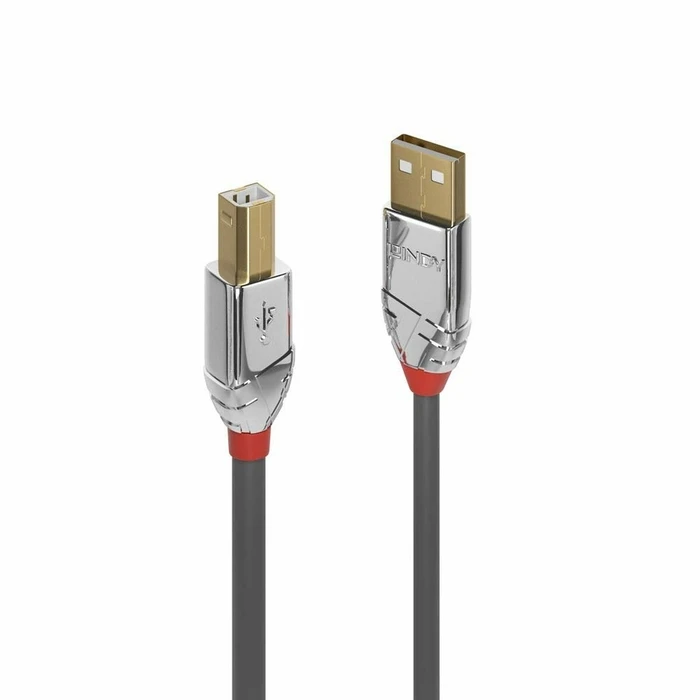 Καλώδιο Micro USB Lindy 36643 3 m Μαύρο Γκρι (x1)