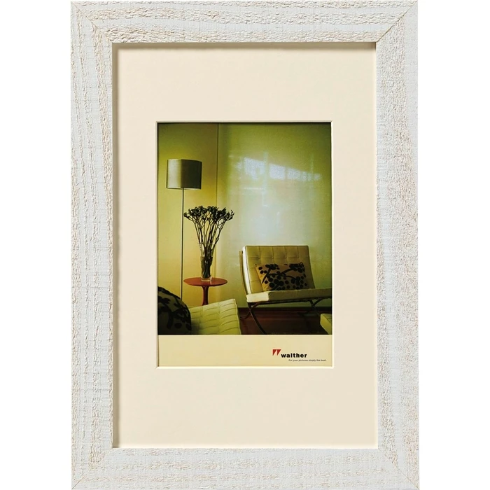 Κορνίζα τοίχου Walther Home 15x20 Wood polar white HO520V