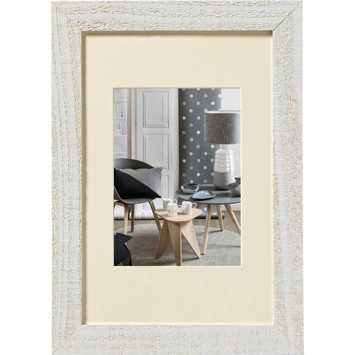 Κορνίζα τοίχου Walther Home 30x40 Wood Polar White HO040V
