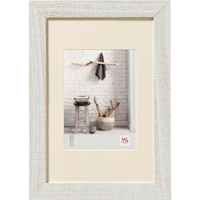Κορνίζα τοίχου Walther Design Home DIN A4 21x29,7 ξύλινη polar white HO130V