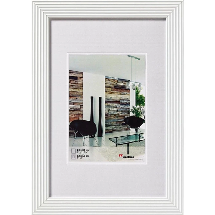 Κορνίζα Τοίχου Walther Grado White 20x30 Wood HI030W