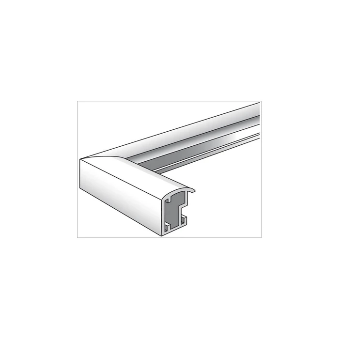Κορνίζα Τοίχου Walther Trendstyle Black 30x40 Resin KP040B