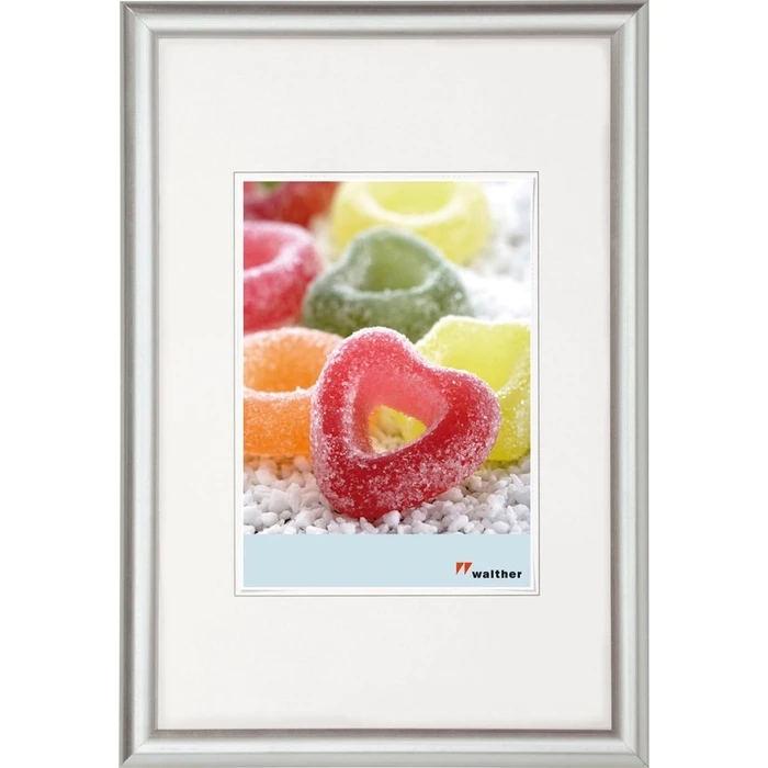 Κορνίζα Τοίχου Walther Design Trendstyle Silver 30x40 Resin KP040S