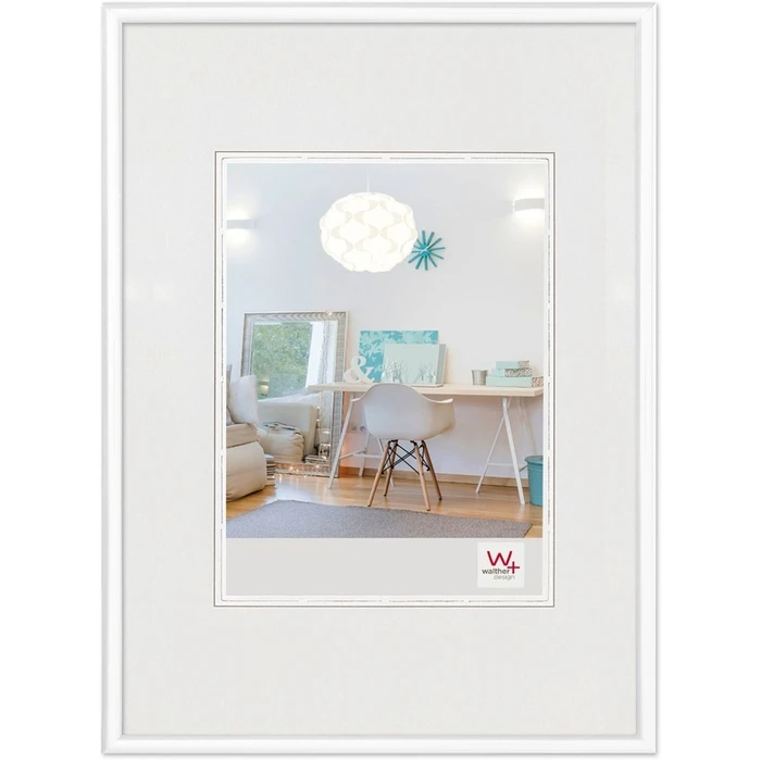 Κορνίζα Τοίχου Walther New Lifestyle 15x20 Resin White KV520W