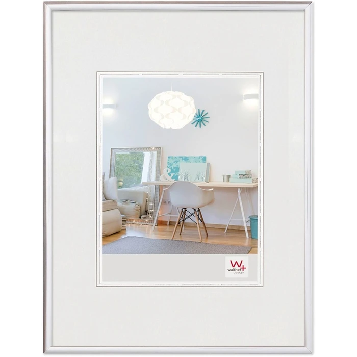 Κορνίζα Τοίχου Walther New Lifestyle 18x24 Resin Silver KV824S