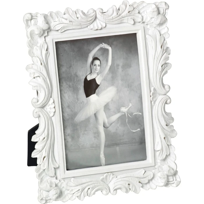 Κορνίζα πορτρέτου και μίνι Walther Saint Germain 13x18 Resin Portrait white QS318W