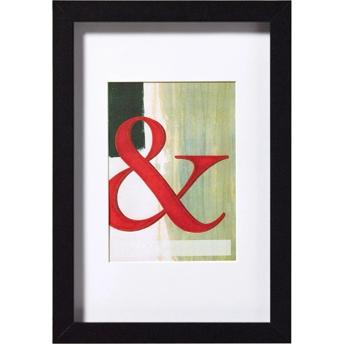 Κορνίζες τοίχου Walther Stockholm 30x40 Wood black EA040B