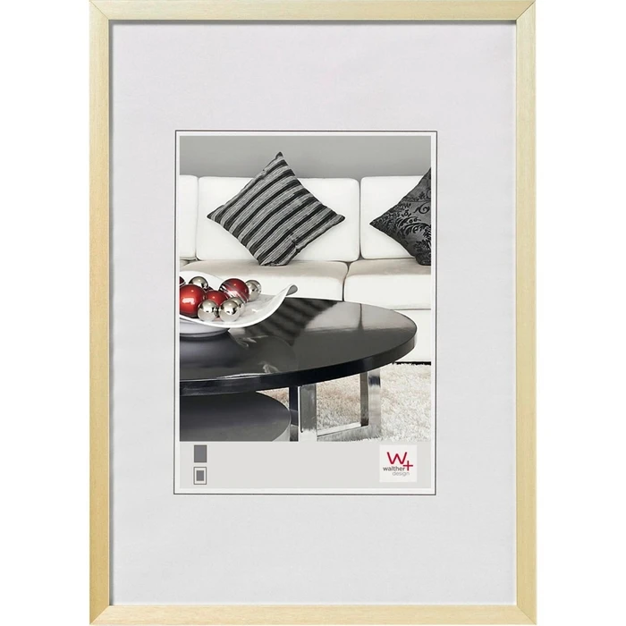 Κορνίζα Τοίχου Walther Chair DIN A3 29,7x42 Αλουμίνιο Χρυσό AJ342G