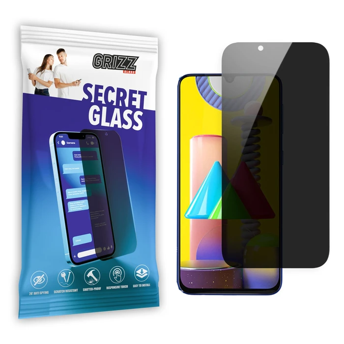 GrizzGlass Matte SecretGlass Samsung Galaxy M33