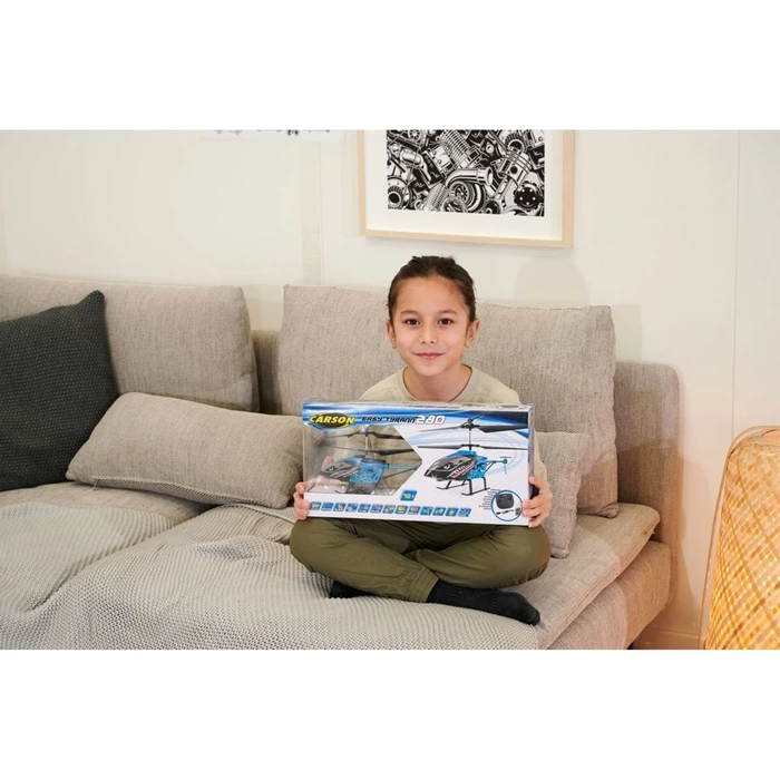 Τηλεκατευθυνόμενο ελικόπτερο Carson Easy Tyrann 280 2,4G 100% RTF blue