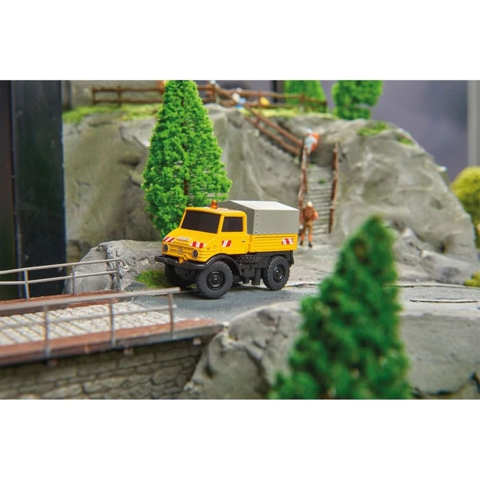 RC οχήματα Carson 1:87 MB Unimog U406 δύο κατευθύνσεων όχημα 100% RTR