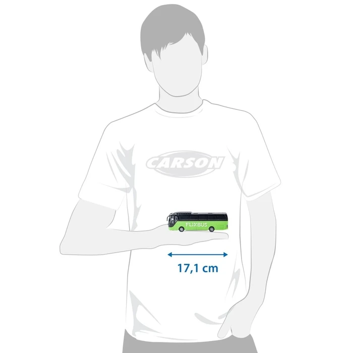 RC οχήματα Carson 1:64 FlixBus 2,4G 100% RTR