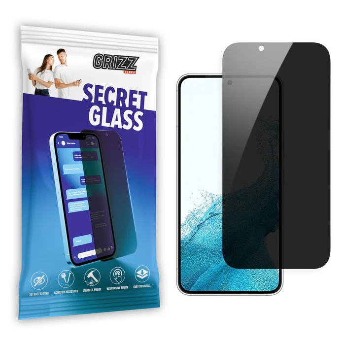 GrizzGlass Matte SecretGlass Samsung Galaxy S22 Plus