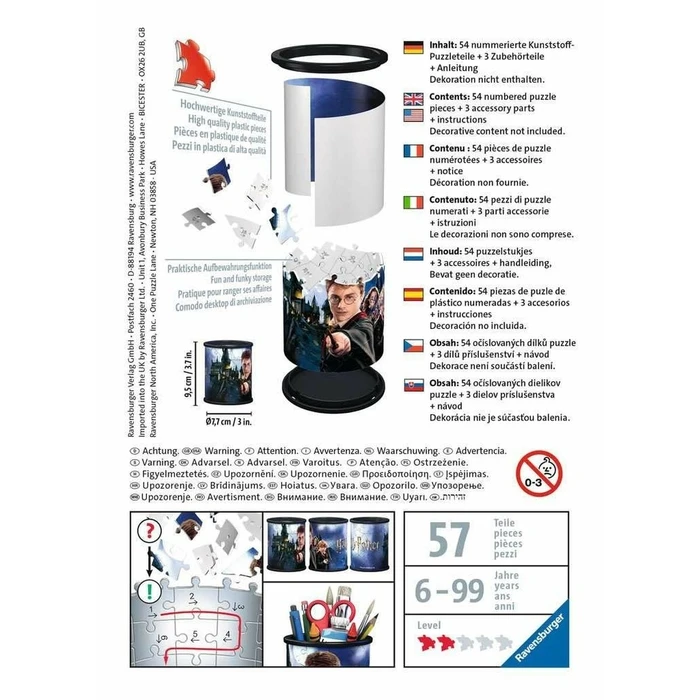 3D Παζλ Ravensburger Iceland: Kirkjuffellsfoss 57 Τεμάχια 3D Κασετίνα