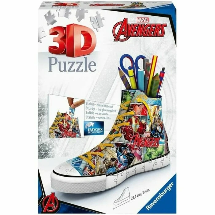 3D Παζλ Ravensburger Sneaker Avengers 108 Τεμάχια