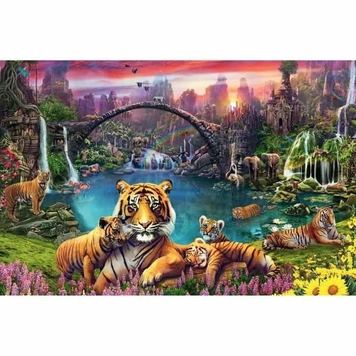 Παζλ Ravensburger Tigers in the lagoon 3000 Τεμάχια