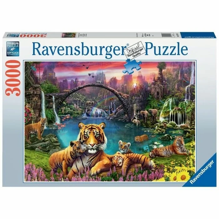 Παζλ Ravensburger Tigers in the lagoon 3000 Τεμάχια