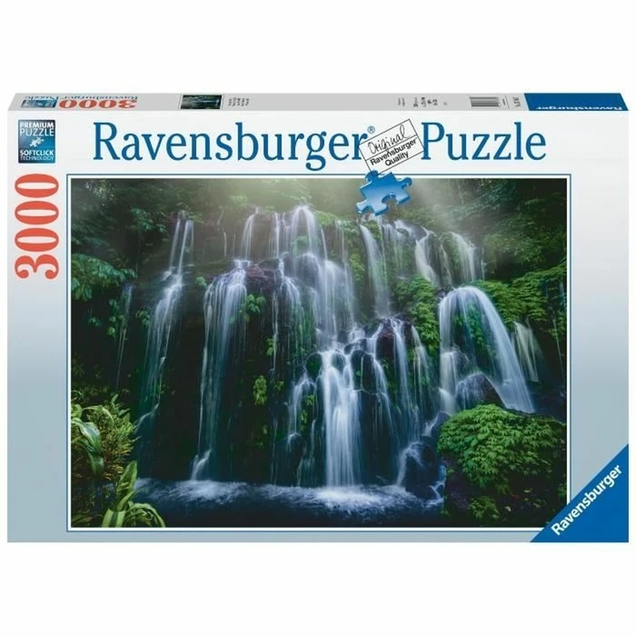Παζλ Ravensburger Chutes d'eau, Bali Paysage et nature 3000 Τεμάχια