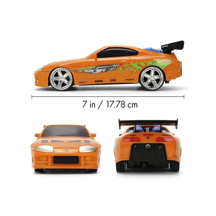 Jada Fast & Furious Toyota Supra (1995) Μινιατούρα 1:24 Συλλεκτική Αναπαραγωγή