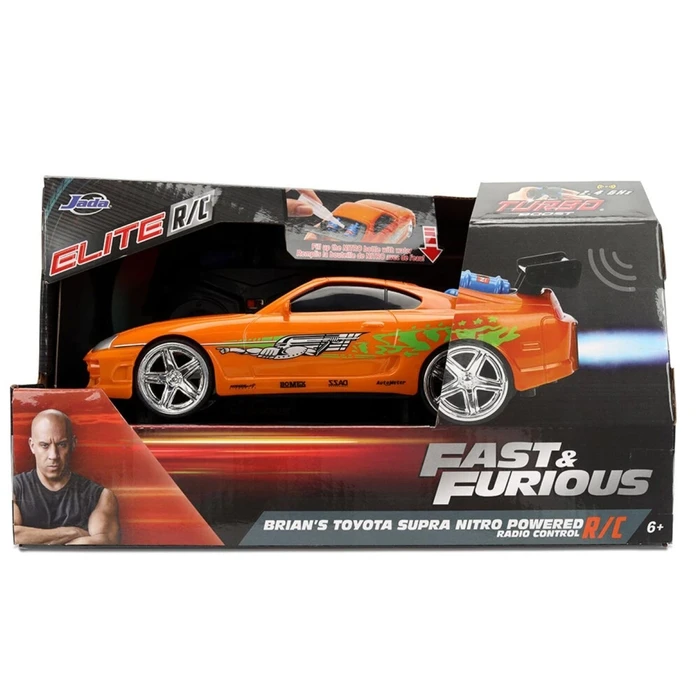 Jada Fast & Furious Toyota Supra (1995) Μινιατούρα 1:24 Συλλεκτική Αναπαραγωγή