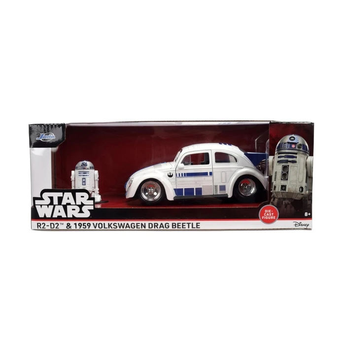 Jada Star Wars R2-D2 1959 VW Drag Beetle 1:24 - Μινιατούρα Συλλεκτικό Αυτοκίνητο