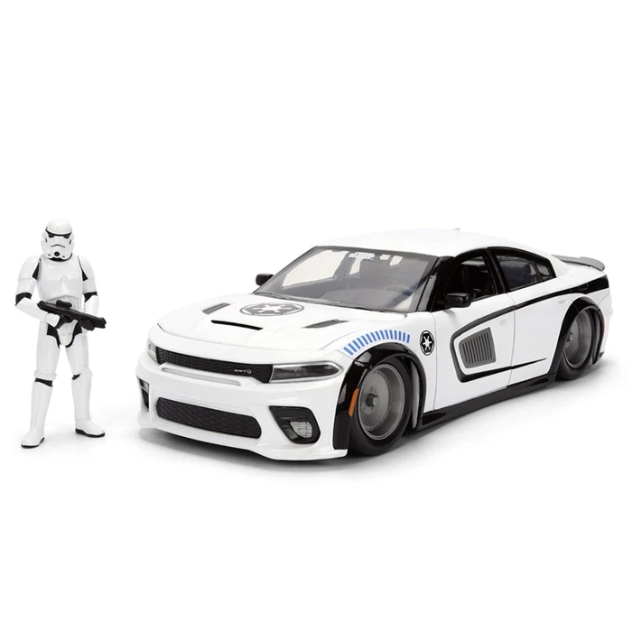 Jada Star Wars Storm Trooper Dodge 1:24 - Μινιατούρα/Φιγούρα αυτοκινήτου