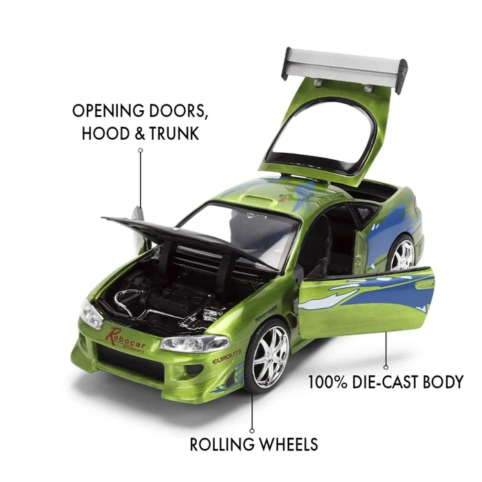 Jada Toys Fast & Furious Anniversary Mitsubishi - Μινιατούρα Αυτοκινήτου 1:24