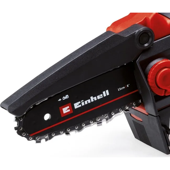Einhell GE-PS 18/15 Li Σετ Μπαταριοκίνητο Κλαδευτικό Πριόνι (μπαταρία, φορτιστής, τσάντα, επιπλέον αλυσίδα)