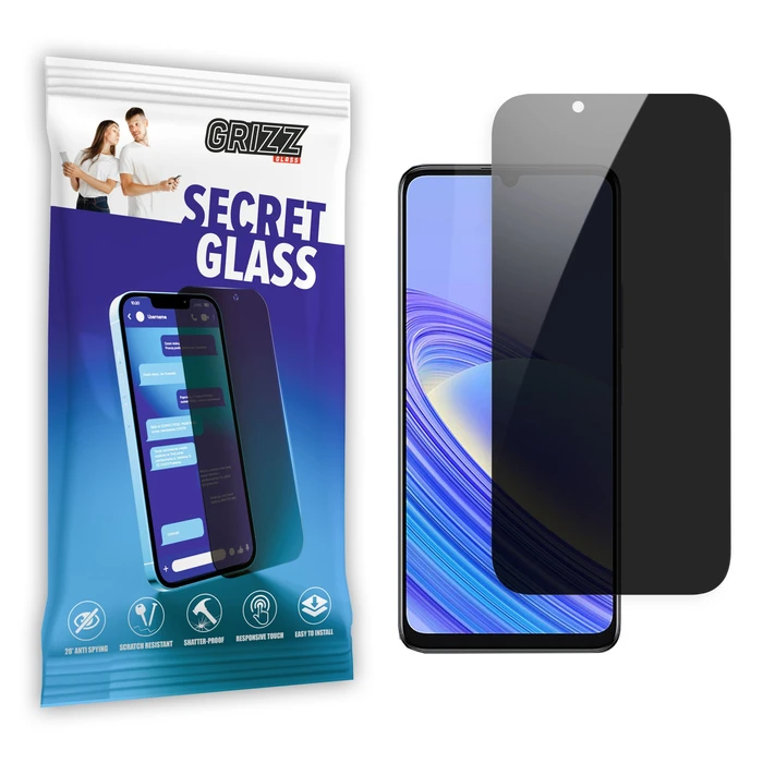 GrizzGlass Matte SecretGlass TCL 40 SE