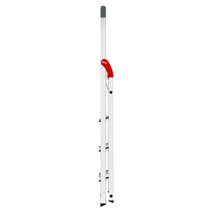 Hailo L51 StandardLine – 4-step Aluminum Safety Step Ladder