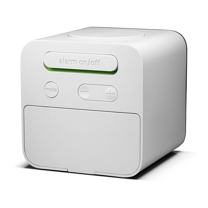 Braun BC 25 WP-DCF λευκό ραδιοελεγχόμενο ψηφιακό ρολόι-ξυπνητήρι με φωνητική ανακοίνωση