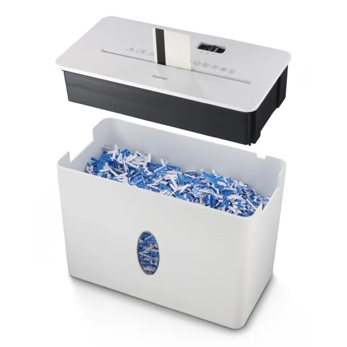 Hama Safe X40-W P4 T4 E3 White Document Shredder (P-4, 7 L)