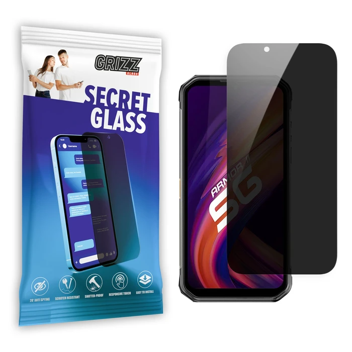 GrizzGlass Matte SecretGlass Ulefone Armor 11 5G
