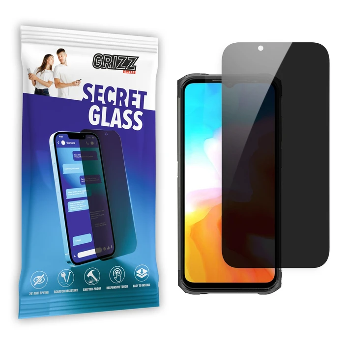GrizzGlass Matte SecretGlass Ulefone Armor 12