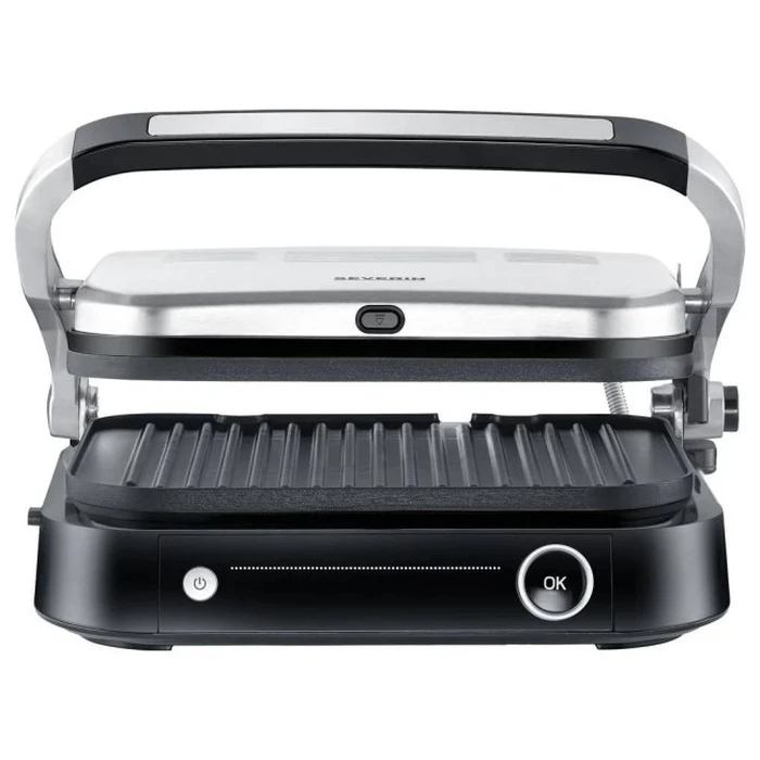 Severin KG 2395 Contact Grill (Inox), 2000 W, 7 Automatic Programs