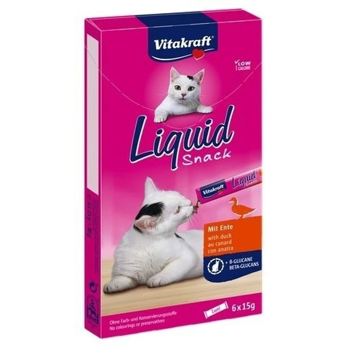 Snack for Cats Vitakraft Liquid Snack Duck Κοτόπουλο
