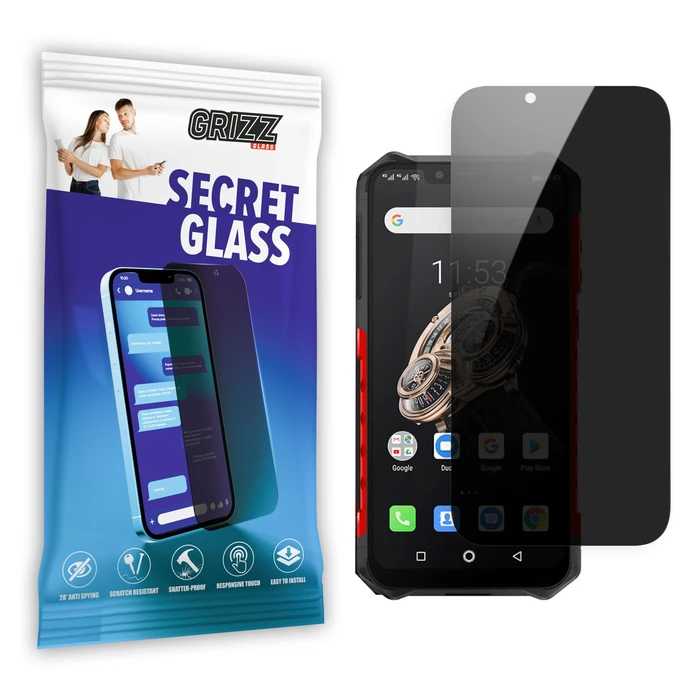 GrizzGlass Matte SecretGlass Ulefone Armor 6e