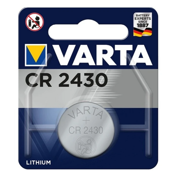 Μπαταρία Κουμπί Λιθίου Varta 06430101401 CR2430 3 V 290 mAh