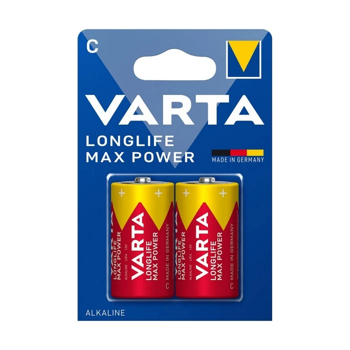 Αλκαλικές Μπαταρίες Varta Long Life Max Power (2 Τεμάχια)